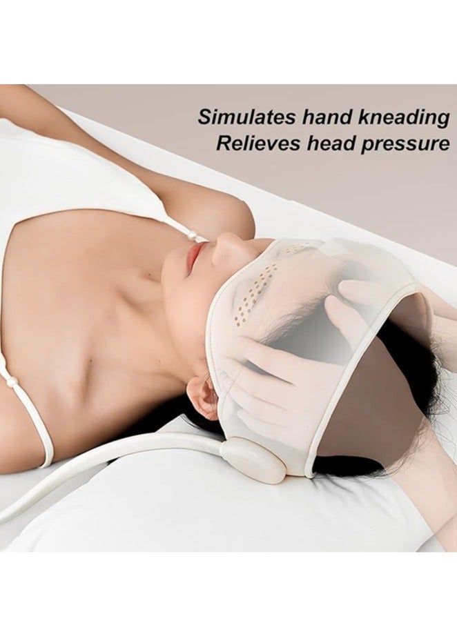 general Electric Head Massager, Scalp Massager, Head Compressor, Heated & Kneaded Air Bag Massager, Portable Electric Head & Eye Massager  - Image 3
