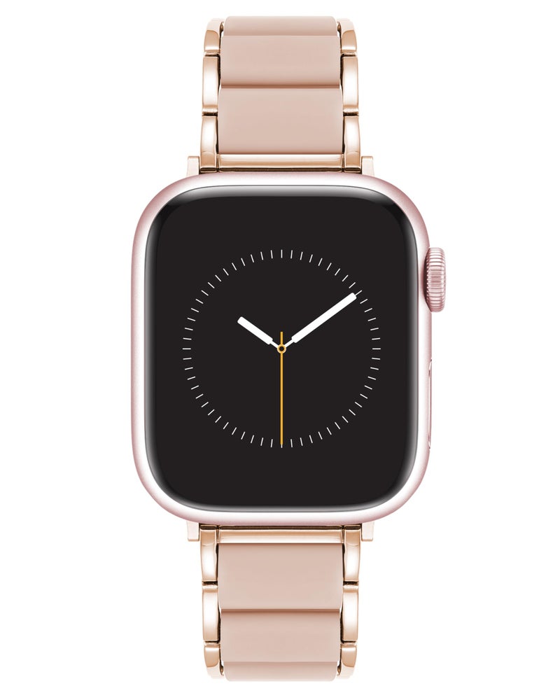 ANNE KLEIN سوار أن كليين السيليكوني للأزياء لساعات آبل، آمن، قابل للتعديل، بديل لسوار آبل، يناسب معظم المعاصم - Image 1