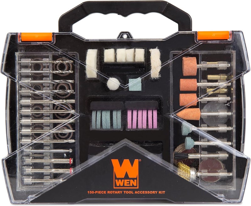 Wen 230151A 150-Piece Rotary Tool Accessory Kit with Carrying Case - Image 5