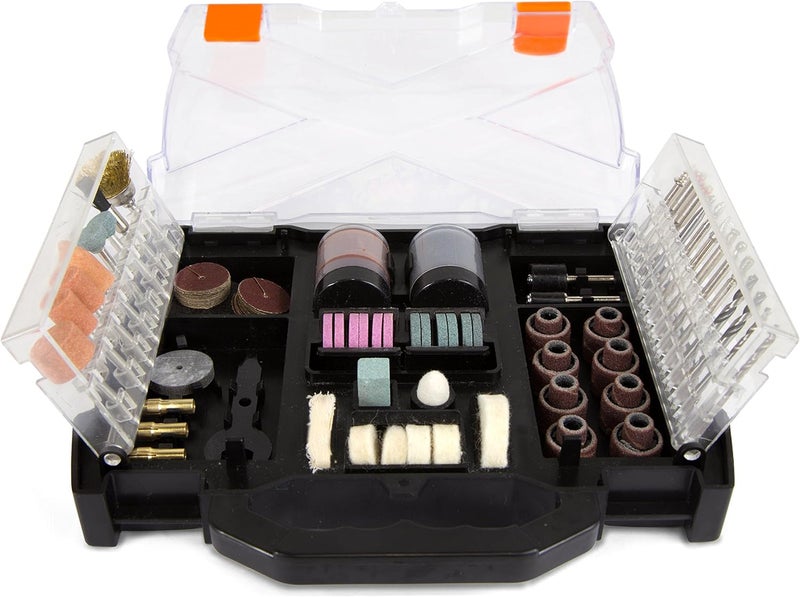 Wen 230151A 150-Piece Rotary Tool Accessory Kit with Carrying Case - Image 4