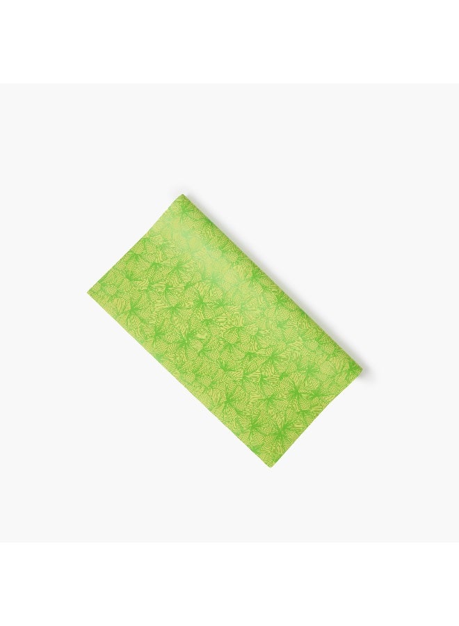 Findz Floral Print Paper Gift Wrap - 70x200 cms - Image 2
