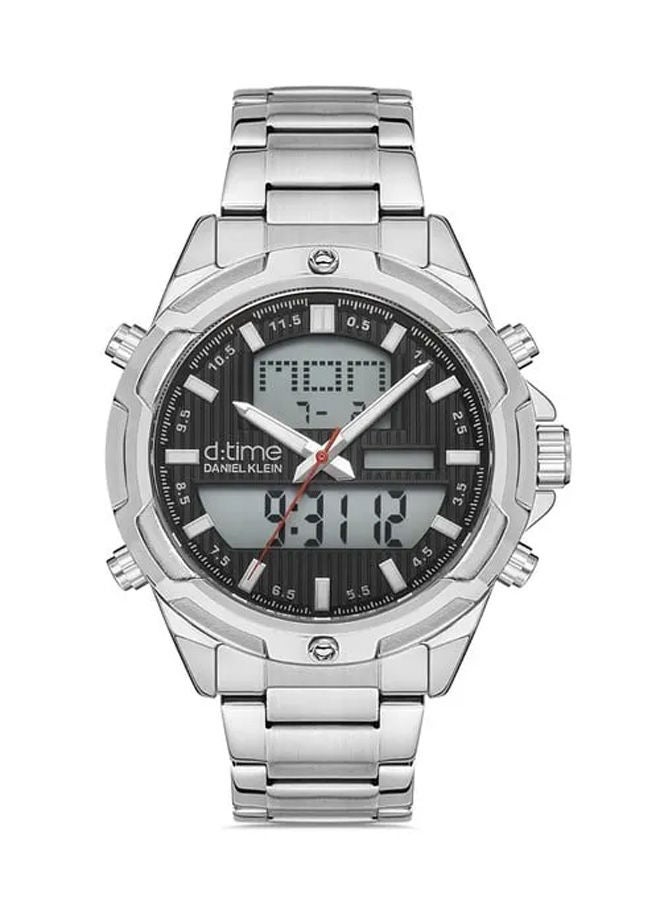 سعر ومواصفات DANIEL KLEIN ساعة رقمية من الفولاذ المقاوم للصدأ DK.1.13180-2 (ZC44A463D03B2A1FEA2EFZ) على Noon EG