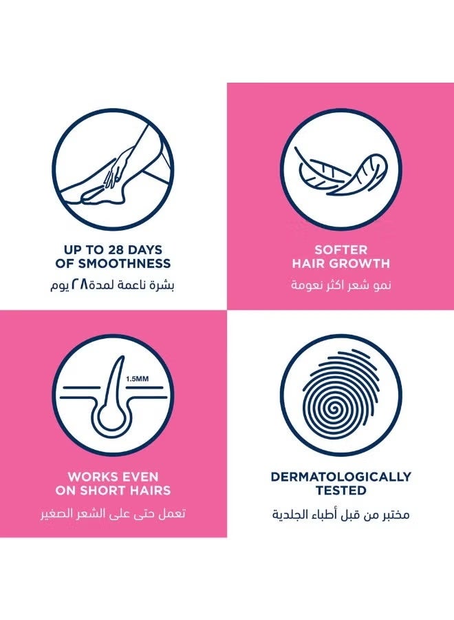 فيت - شرائح شمع جل سهلة الاستخدام للبشرة الحساسة، ١٢ شريحة - Image 4