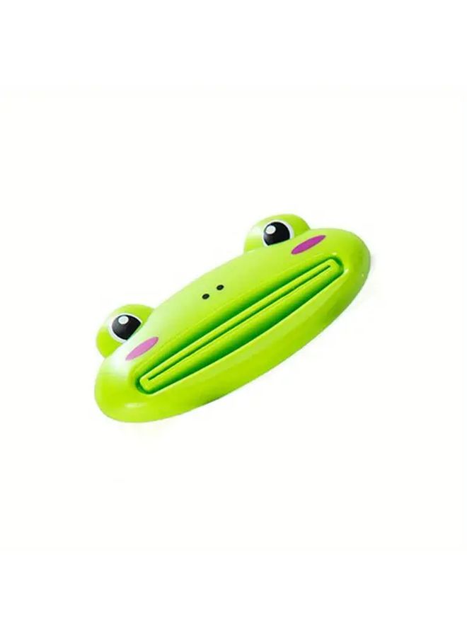Set Of 3 Cartoon Toothpaste Squeezer Easy To Use Portable Tube Dispenser With Cute Animal Designs Pig Bear Rabbit White Bright Colors Durable Plastic For Travel And Home Use Toothpaste Dispenser Playful Design Easygrip Handle - Image 3