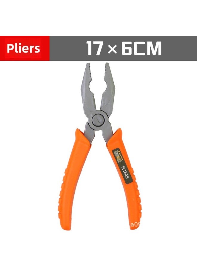 Children's Tool Box Boys Simulation Engineer Repair Playhouse Electric Drill Accessories Loose Toys Visual And Intellectual Development-Color:Pliers  - Image 1