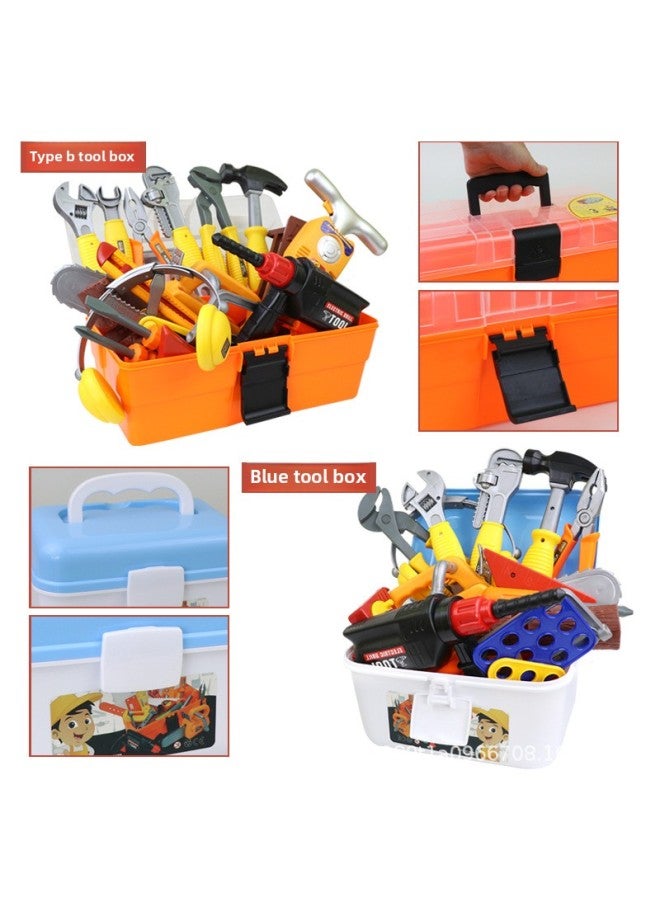 Children's Tool Box Boys Simulation Engineer Repair Playhouse Electric Drill Accessories Loose Toys Visual And Intellectual Development-Color:Pliers  - Image 4