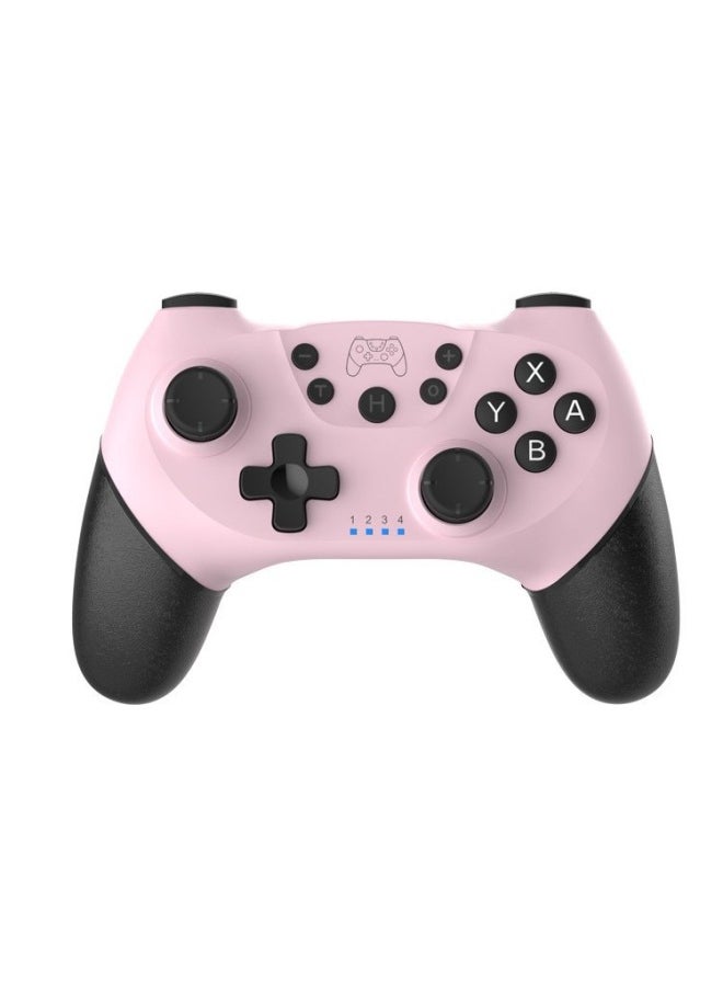 Generic - Nintendo Switch Pro Bluetooth Wireless Game Controller Vibration For Ns Lite Call Function Digital Computer Gaming Joystick-Product Color:Generation 2 With Macro Programming Pink - Image 1