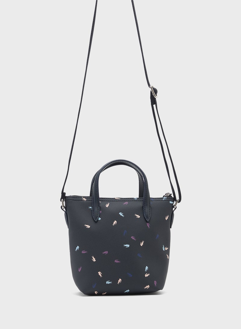 LACOSTE Logo Crossbody Bag - Image 2