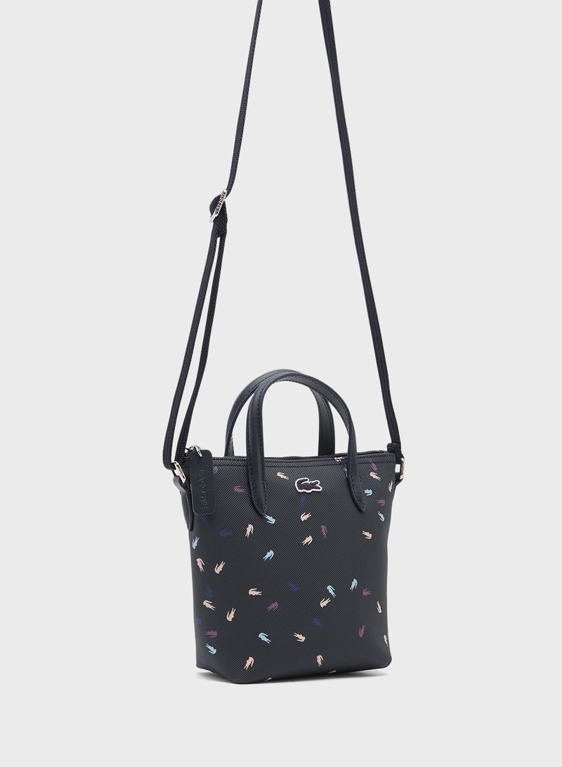 LACOSTE Logo Crossbody Bag - Image 3