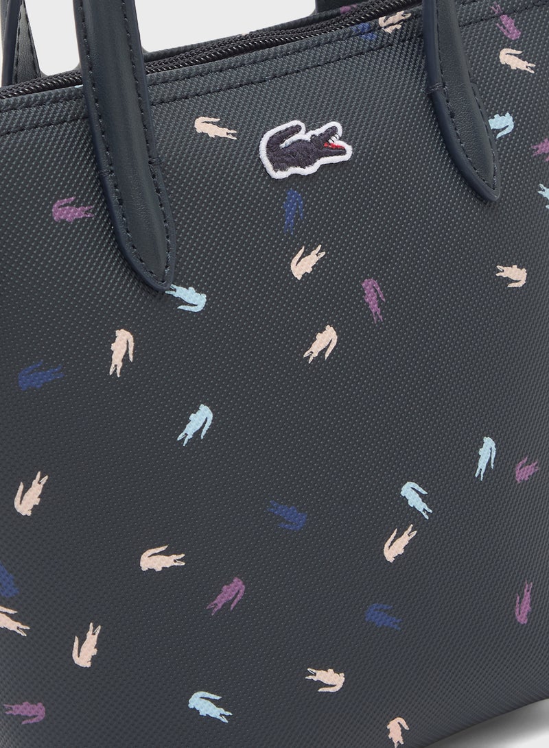 LACOSTE Logo Crossbody Bag - Image 4