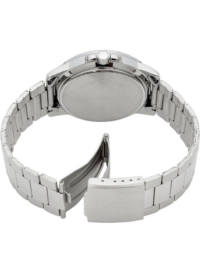 كاسيو ساعة يد من الستانلس ستيل عقارب/مقابض MTP-VD01D-3E1VUDF - Image 2