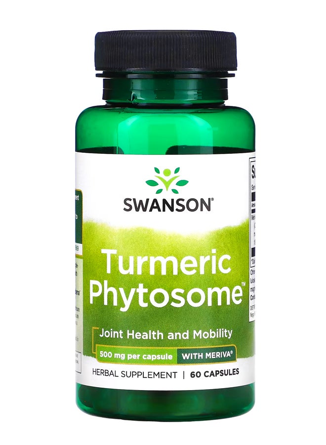 سوانسون فيتوسوم الكركم مع Meriva ، 500 ملجم ، 60 كبسولة