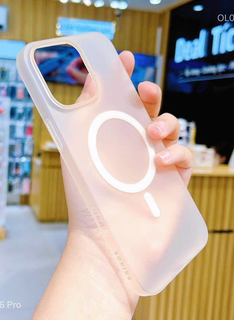 رايجور إنفيرس رايجور كفر ايفون 16 برو ماج سيف صحراوي شفاف مطفي - Image 2