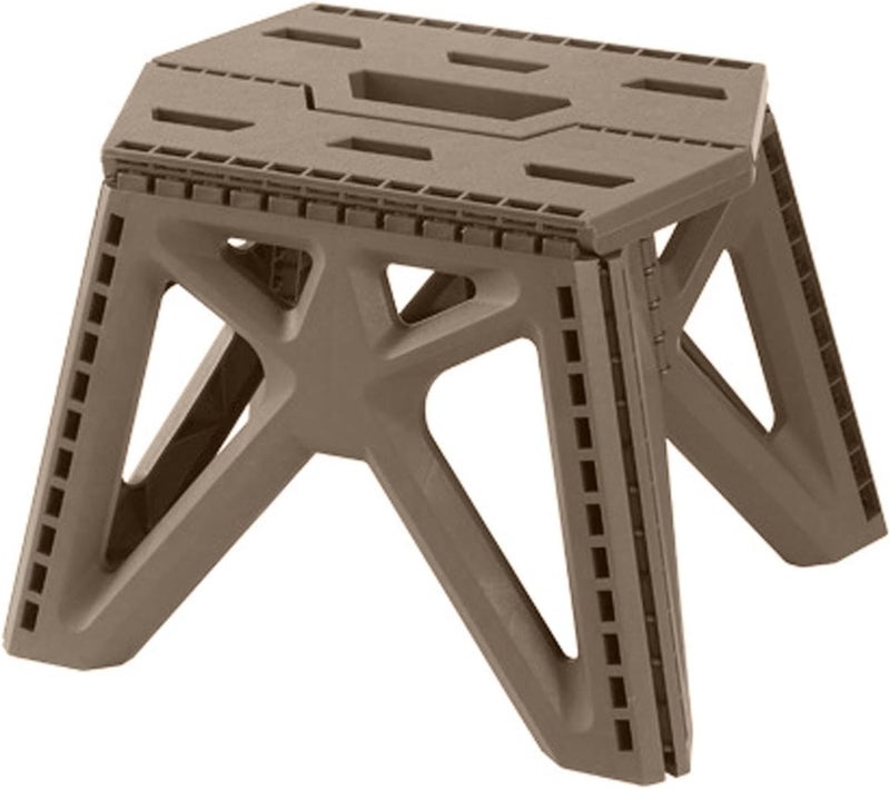 SEVIA Camp Chair Portable Folding Stool Durable Traveling Camping Chairs Fishing Foldable Square Campstool Outdoor Trave Accessories Camp Chair - Image 1