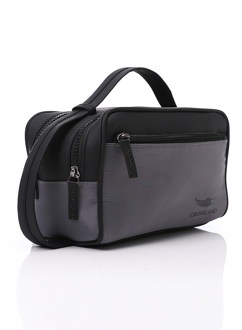 Crossland CROSSLAND Waterproof Handbag For Men Multi Zipper Pockets  - Image 2