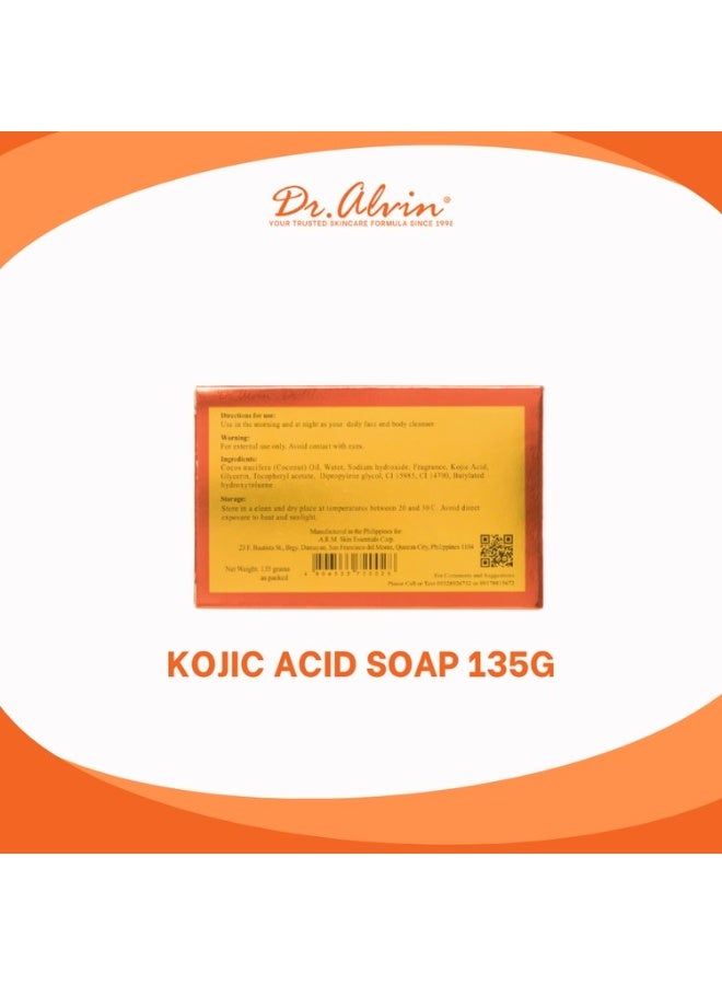 Dr. Alvin Dr Alvin Kojic Acid Soap 135g - Image 4
