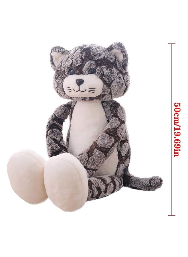 Cartoon Long-Legged Cat Plush Toy 50cm  - Image 3