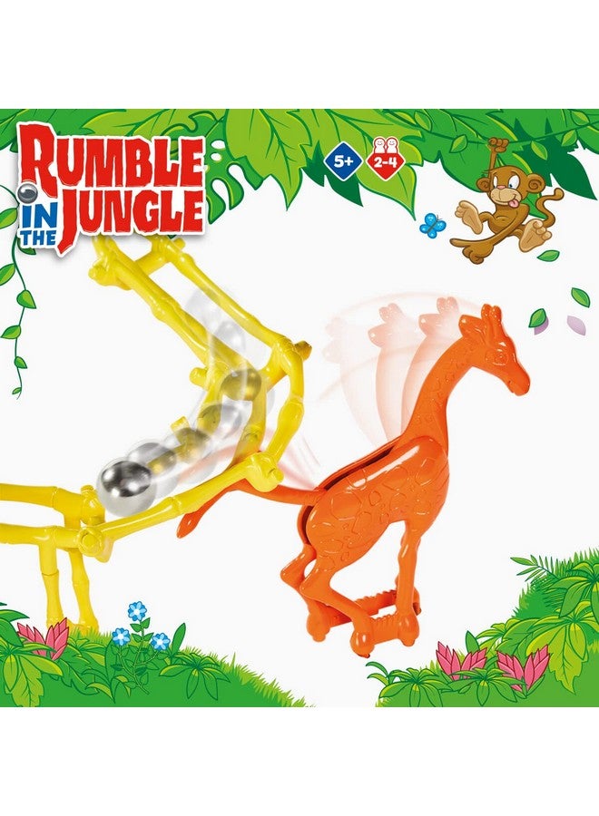TOMY Rumble in The Jungle - Marble Run Family Board Game for Game Night - Fun Board Games for Kids - Ages 5+, Multicolor - Image 5