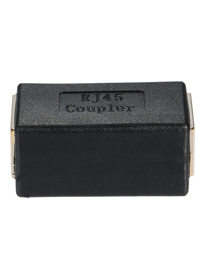 NIBEMINENT Female To RJ45 In-Line Coupler Adapter Black - Image 5