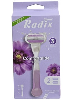Radix Radix Comfort Glide Breeze Razor Blade Set of Two Pieces 3 Blades 