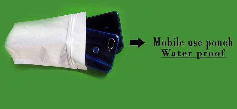 Fully Aluminium Foil Bags with Zipper Food Packing Pouches Air Tight Pouch Zip Lock Set of 72 Pcs 30 Gram Pack of 1 - Image 5