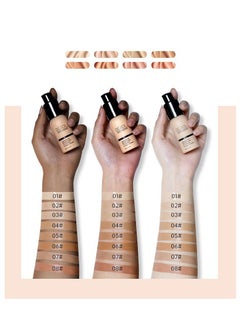 Liquid Foundation-Full Coverage Makeup Matte Waterproof Dewy Lightweight Feel Flawless Oil-Controlling Coverage Smooth Face Foundations 24 Hours Soft Nature Base Skin Tint - pzsku/ZC44B46C9DDC2B93E4587Z/45/_/1705395139/ebf923f7-4a13-4c68-9da6-f2d34694ac4e