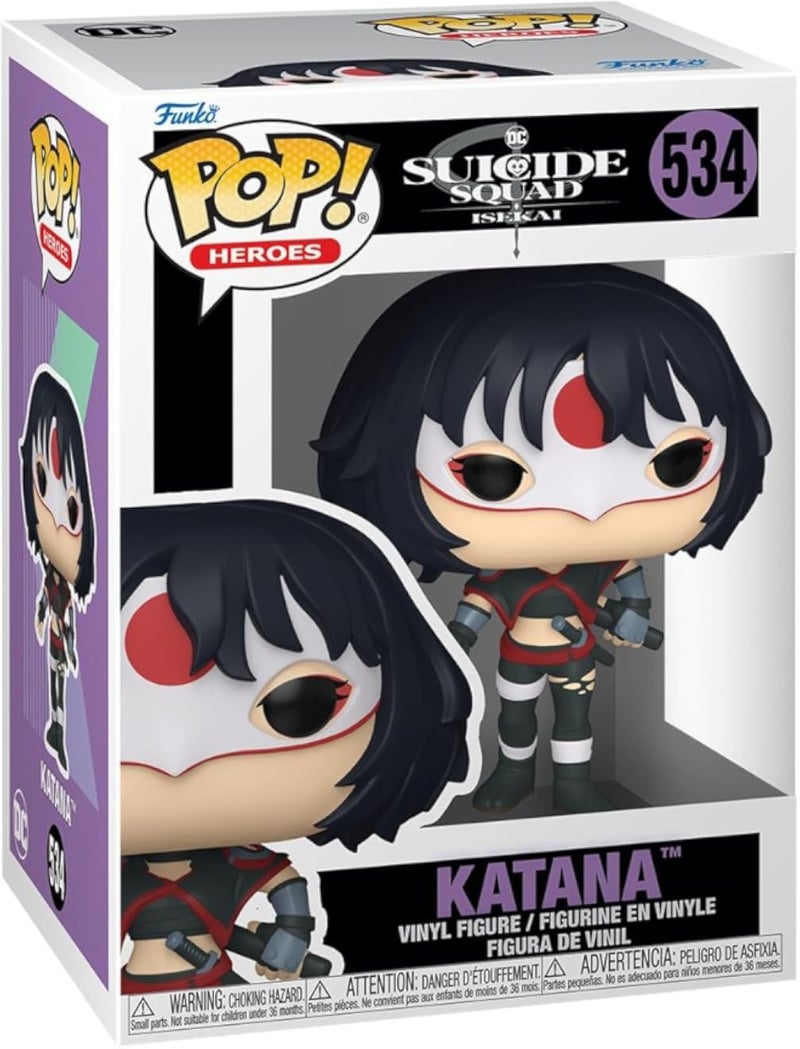 Funko Pop! Anime - Super Heroes: Suicide Squad Isekai - Katana #534