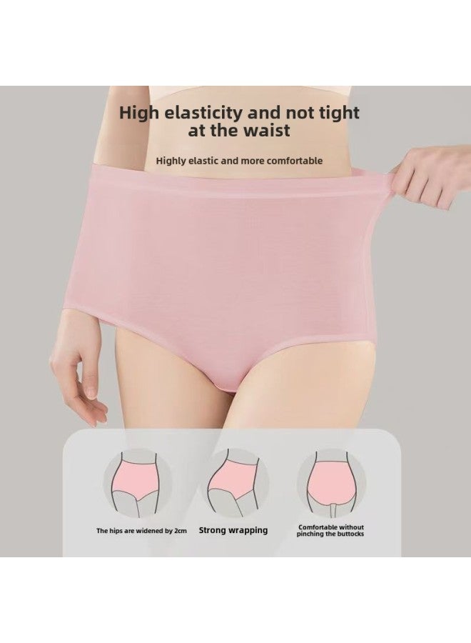 Disposable Underwear Maternal Medical Sterile High Waist Caesarean Section Wash-Free Menstrual Travel Travel Supplies Daily Throw-Colour: High-waisted Tummy Control + 100% Cotton-Size:M  - Image 2