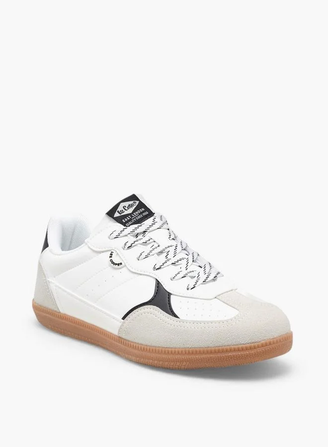 لي كوبر Boys Lace-Up Ankle Sneakers