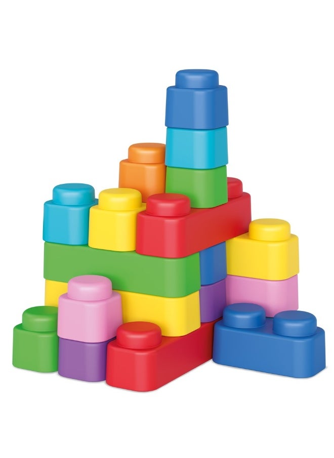 little tikes Little Tikes Soft Blocks Stacking Toy Set (21 Pieces)  - Image 2