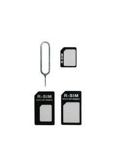 KENSUO 3Pack Sim Card Adapter Nano Micro - Standard 4 in 1 Converter Kit with Steel Tray Eject Pin  - Image 3