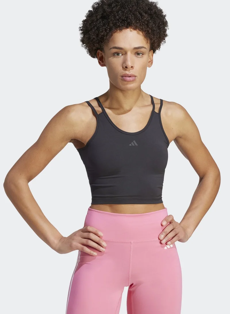 Adidas Hiit Heat.Rdy Crop Tank Top