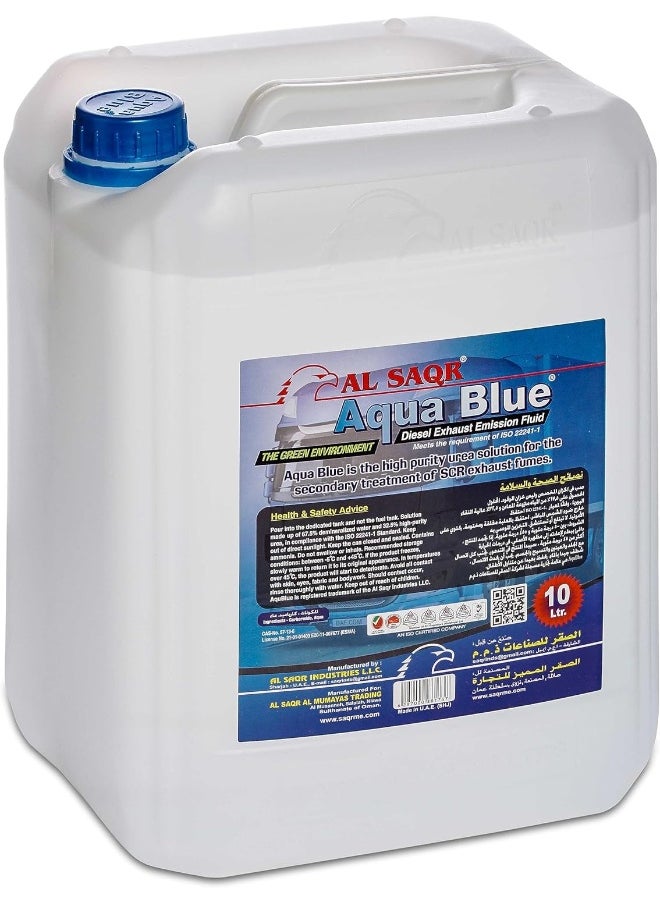 Generic Aqua Blue Diesel Carbon Exhaust 10 Ltr  - Image 2