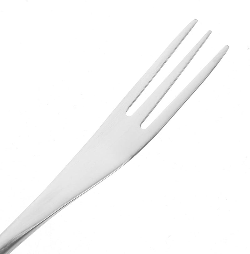 FRCOLOR Stainless Steel Fondue Forks 4pcs, 3-prong Heat Resistant Long Marshmallow and Cheese Fondue Sticks for Fruits, Vegetables, and Chocolate Dessert Parties - Image 2