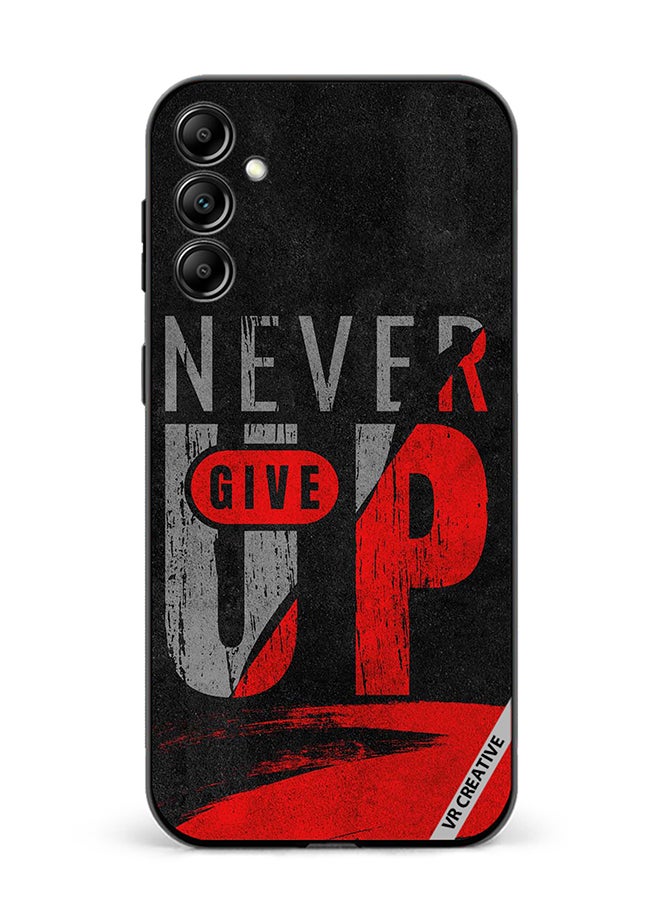 VR CREATIVE Protective Case Cover For Samsung Galaxy A15 5G/A15 Never Give Up Design Multicolour - Image 1