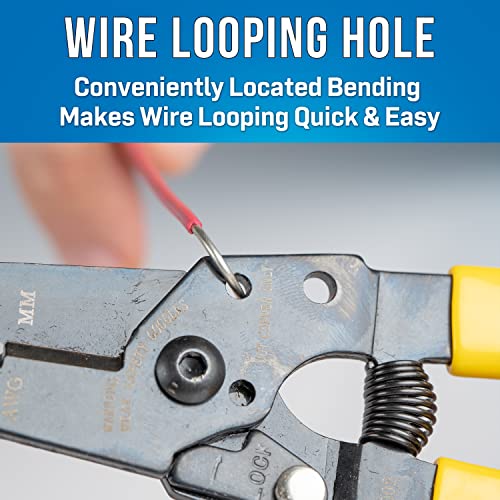 Jonard Tools JIC-1626 16-26 AWG Wire Stripper and Cutter, 6-3/4" Length - Image 4