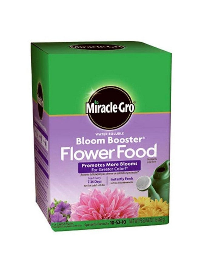 Miracle-Gro 1Pound 1360011 Water Soluble Bloom Booster Flower Food 105210 1 Pack - Image 1
