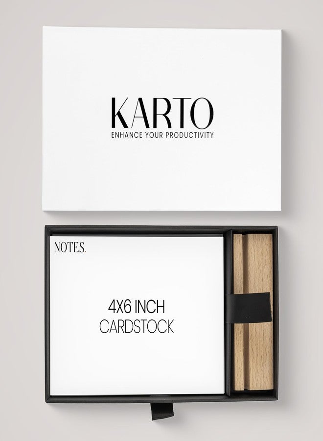 Karto تقويم مكتبي كارتو 2026-2027 - تقويم لمدة عامين مع حامل خشبي، مقاس 4×6 بوصة، مناسب للمكتب أو المنزل - لون خشب الزان بوهو - Image 5