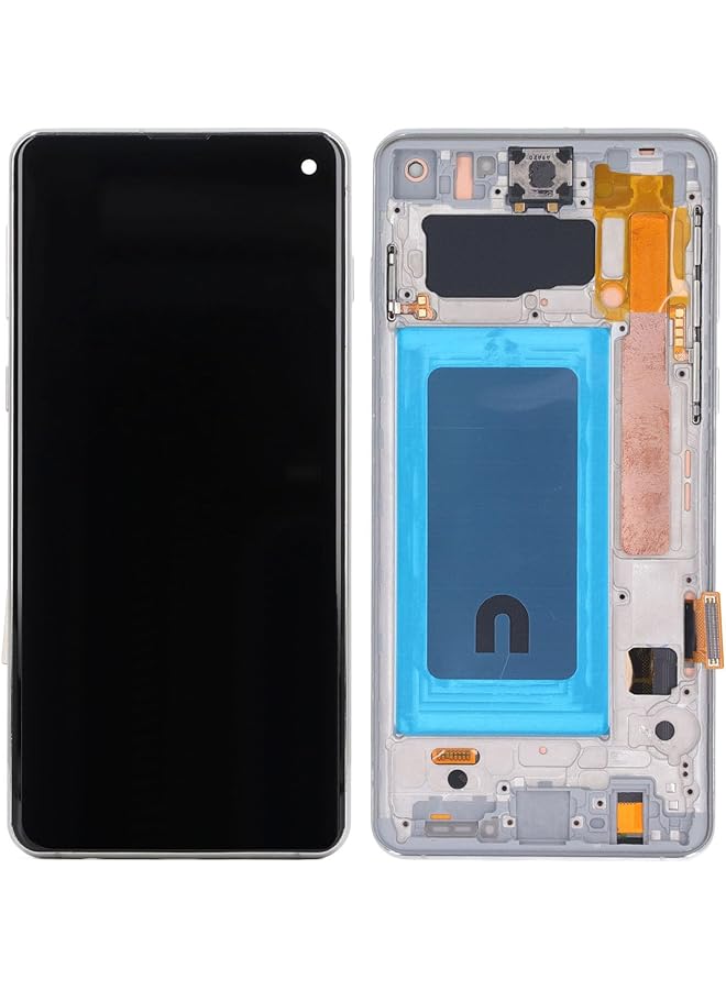 erorex Screen Replacement For Galaxy S10 Tft Display With Frame Phone Touchscreen Digitizer Assembly Mobile Screen Repair Part Tools Silver - Image 1