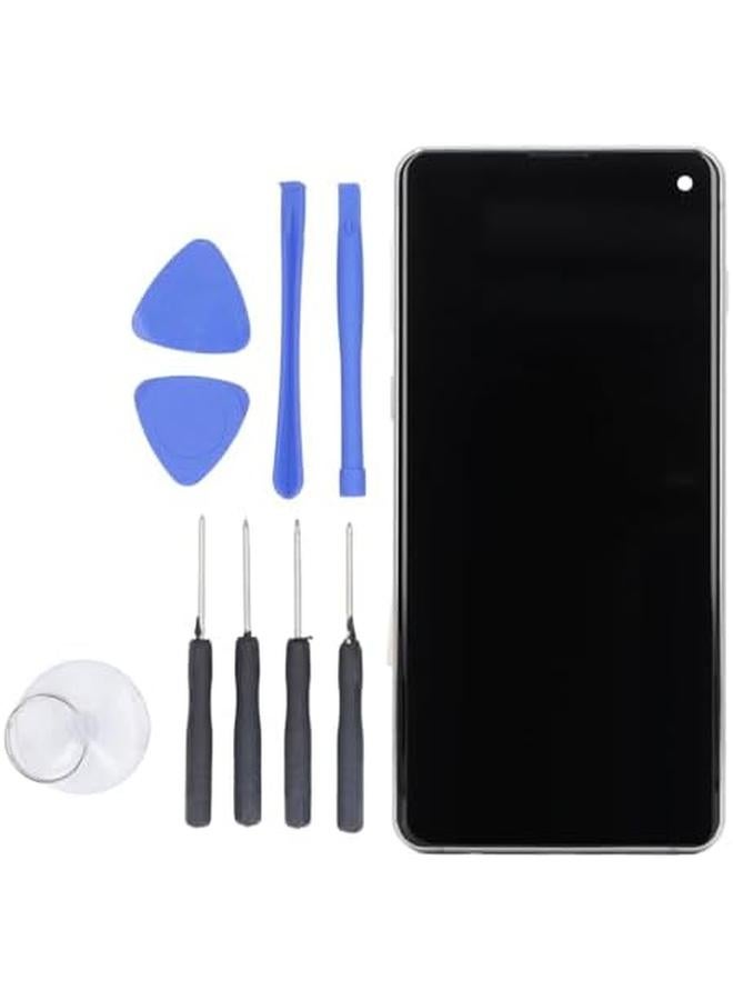 erorex Screen Replacement For Galaxy S10 Tft Display With Frame Phone Touchscreen Digitizer Assembly Mobile Screen Repair Part Tools Silver - Image 2