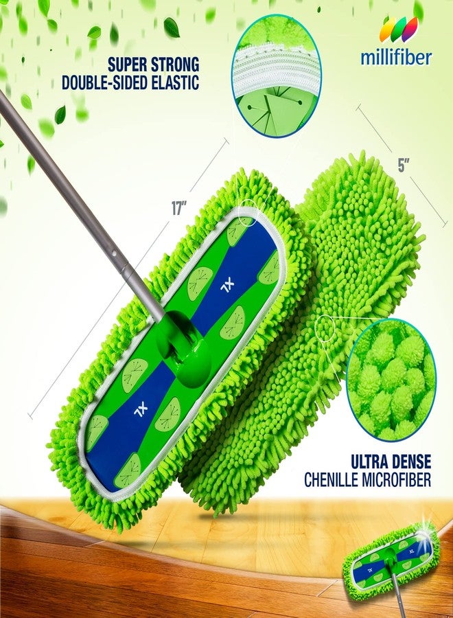 Millifiber X-Large Dust Mop Refill for Swiffer XL Mop (4 Pack) - Microfiber Pet Heavy Duty Dry Refills (Handle is Not Included) - Image 3