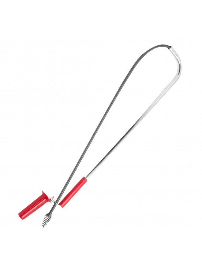 Plumb Craft 7730010 3' Light Duty Auger (Foot) Length for House Hold Toilets, Orange - Image 1