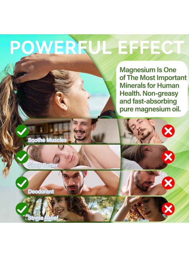 MINIBIRD Magnesium Spray, Magnesium Oil Spray, Harmless Trace Minerals - 100% Pure Organic Natural Topical Magical Skin for Feet, Body, Easy to Absorb and Use 2FL.OZ (Aloes) - Image 5
