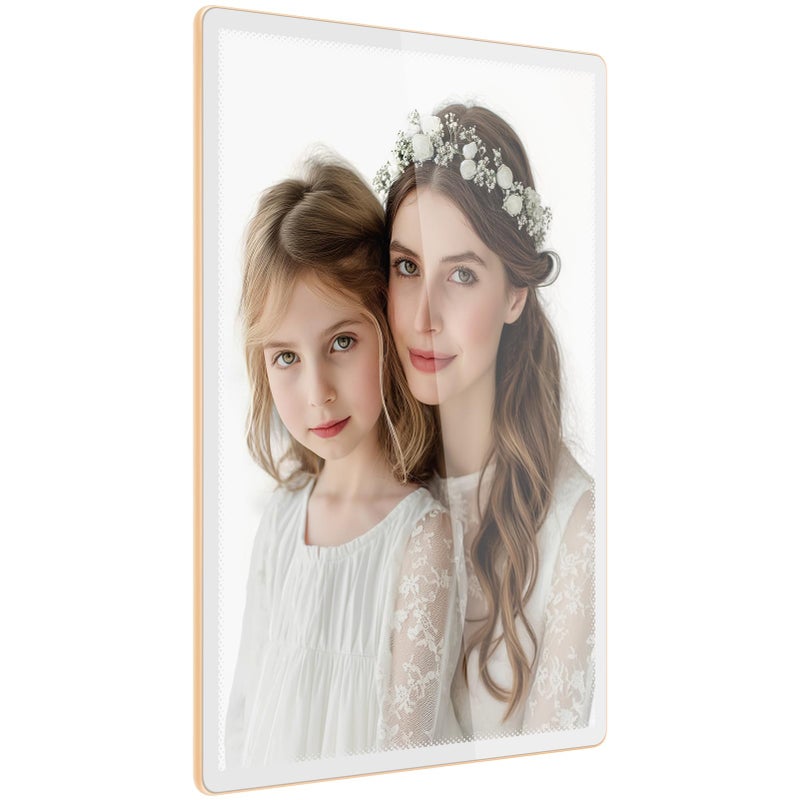 Bluesun Picture Frames 12x16 for Wall Hanging - White Frame Great for Vertical and Horizontal  16x12 Poster Frame Gifts for Women Friends Mom Sisters Dad Men (12x16  Gold) - Image 1