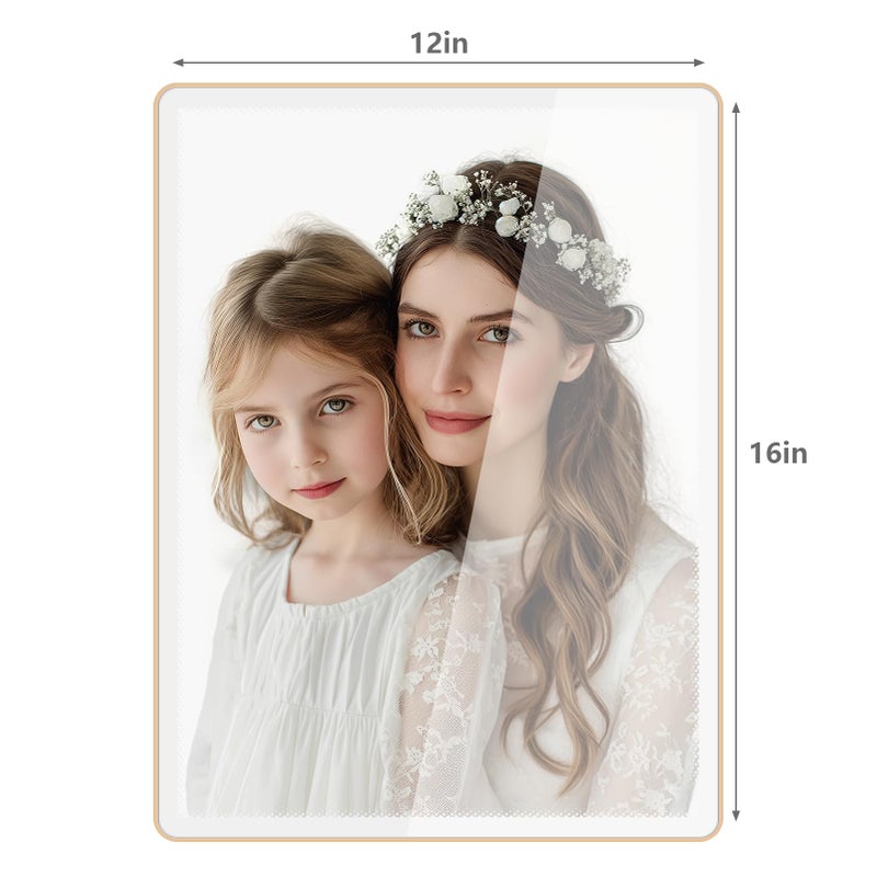 Bluesun Picture Frames 12x16 for Wall Hanging - White Frame Great for Vertical and Horizontal  16x12 Poster Frame Gifts for Women Friends Mom Sisters Dad Men (12x16  Gold) - Image 5