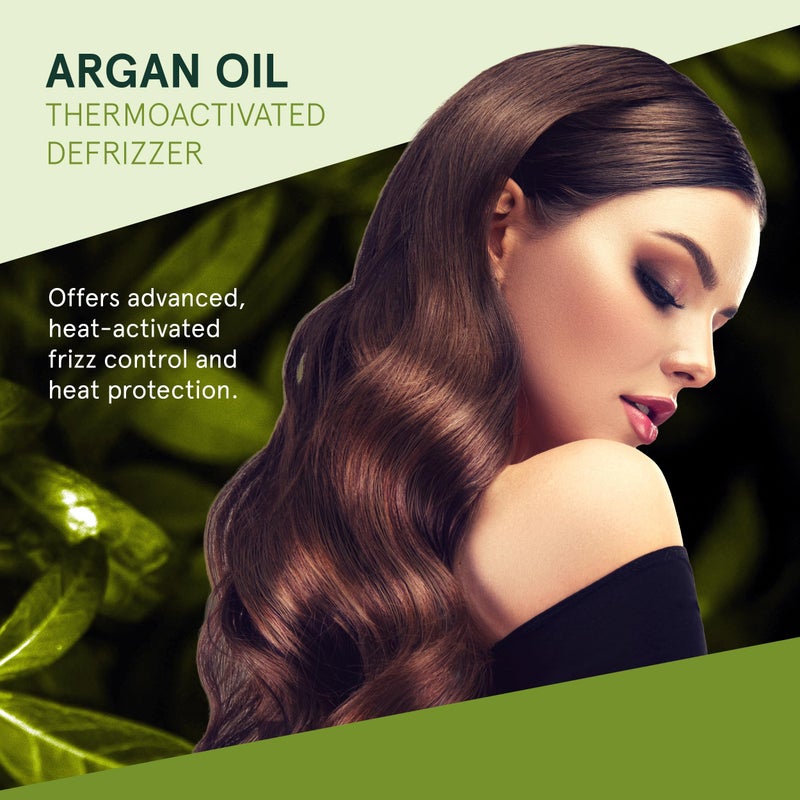 Inoar Argan Oil Thermoliss Balm Defrizzer with Amino Acids & Provitamin B5 for Long-Lasting Frizz Control & Heat Protection, 8.1 fl.oz - Image 2