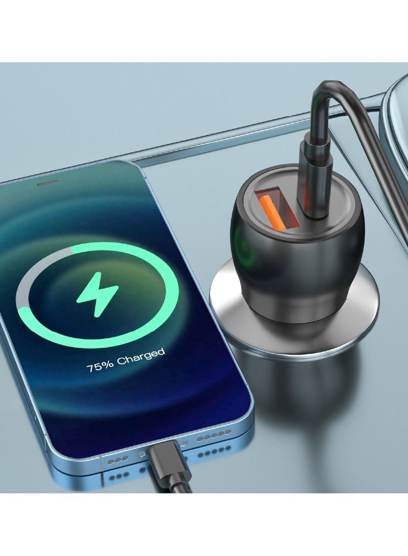 NaviMag 3-in-1 Magnetic Wireless Car Charger Combo | 15W MagSafe Charging Mount + 38W Dual Port Car Charger – Fast Charging for iPhone 16/15/14/13 Series