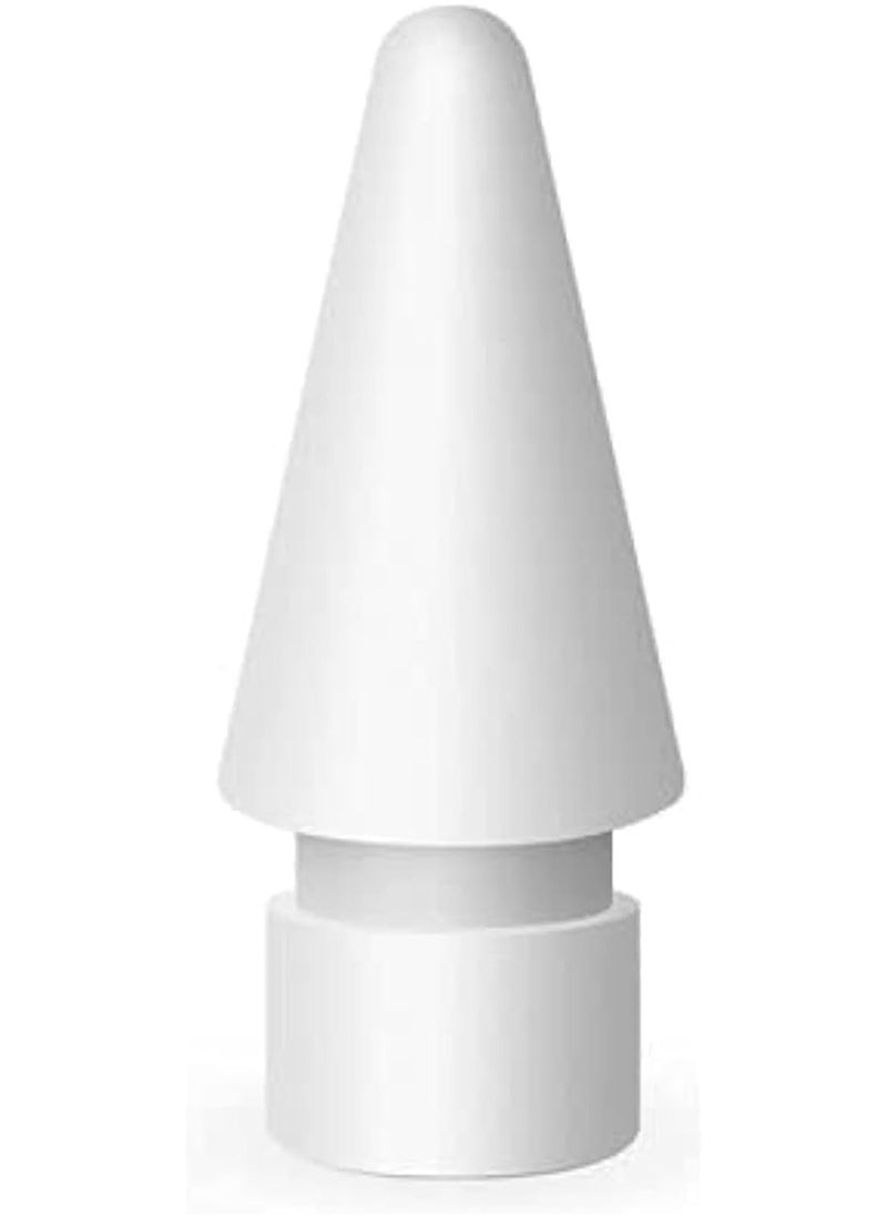 Pencil Replacement Tip, Compatible with 1st & 2nd Generation, White, High Sensitivity, Tilt & Pressure White, Pencil Tip