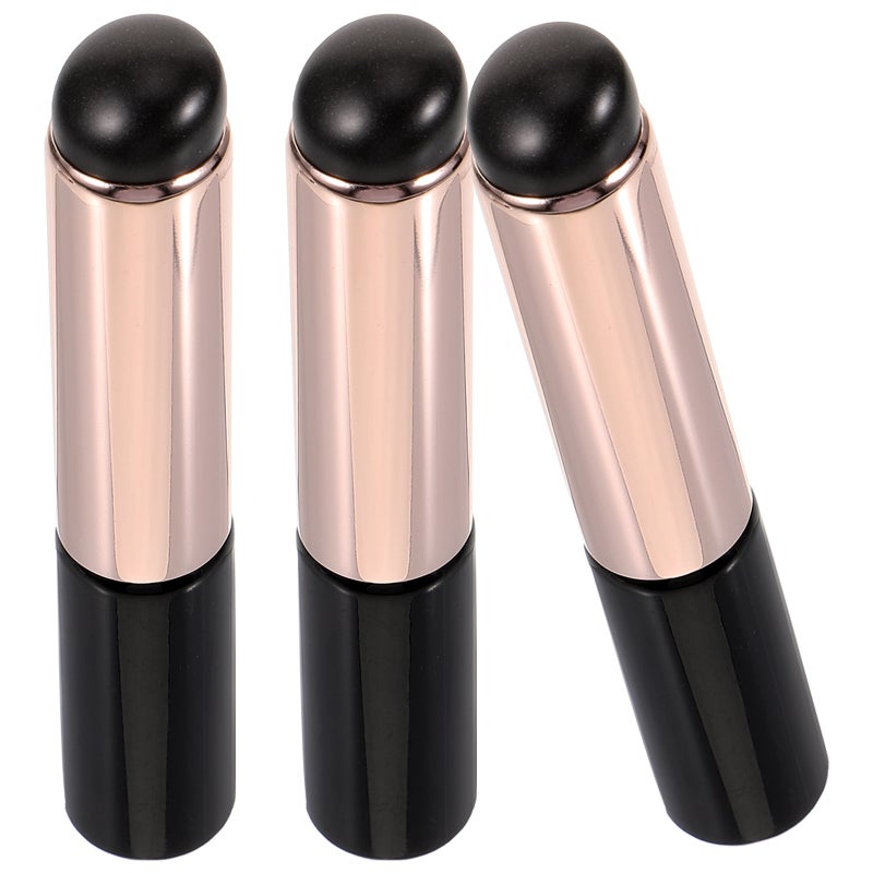 3 pcs Reusable Lip Brush Silicone Lip Balm Applicator Lip Gloss Applicator Lipstick - Image 1
