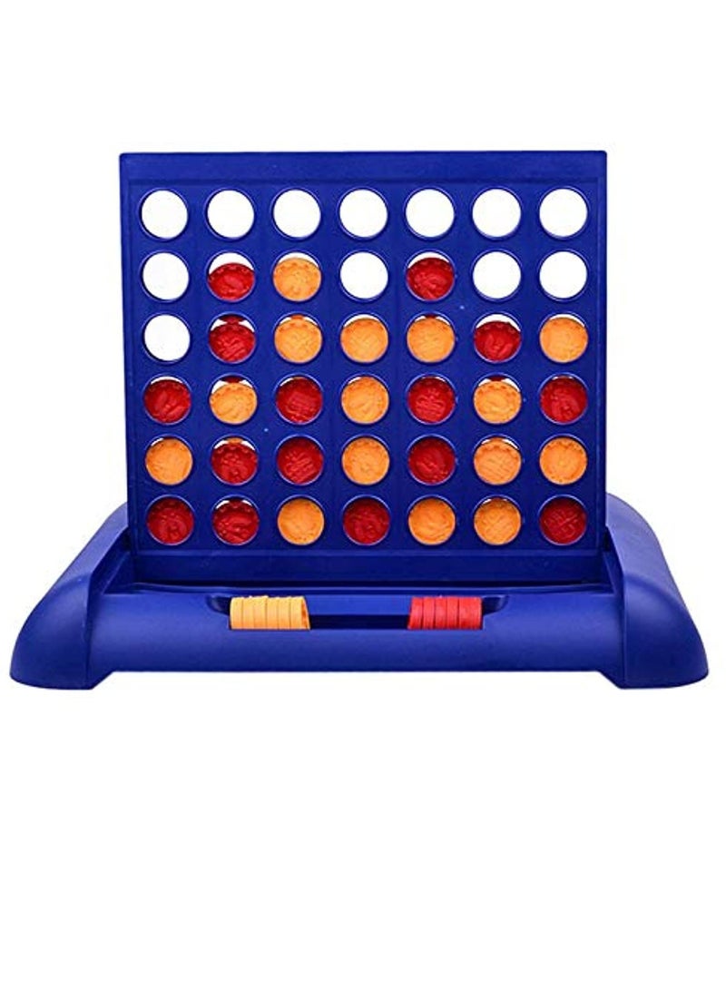 DURKU 4 in a Row Game, Children'S Educational Board Games, The Popular Classic in Travel Format, Children'S Educational Board Toys - Image 1